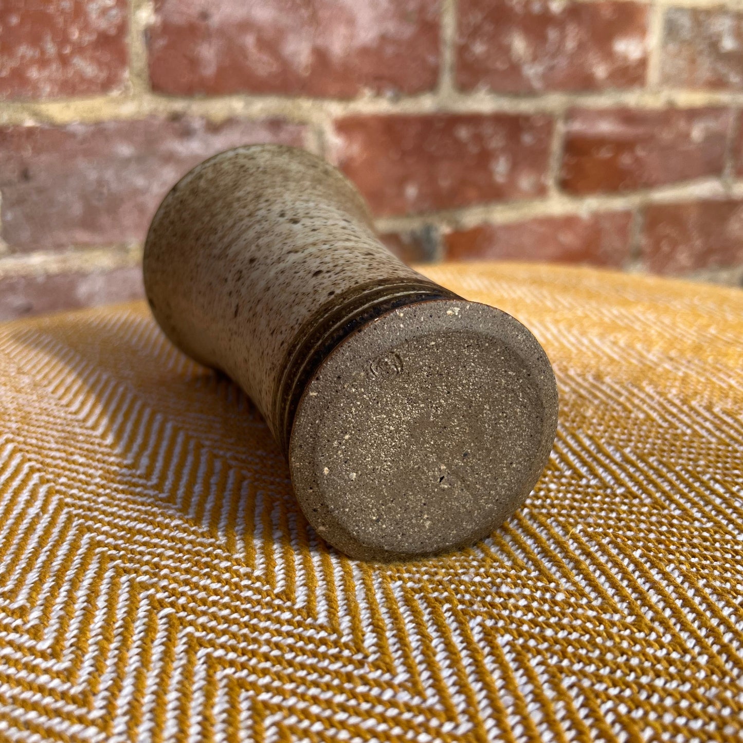 Floral ceramic vase