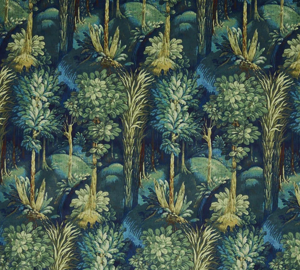Forbidden forest velvet throw cushion