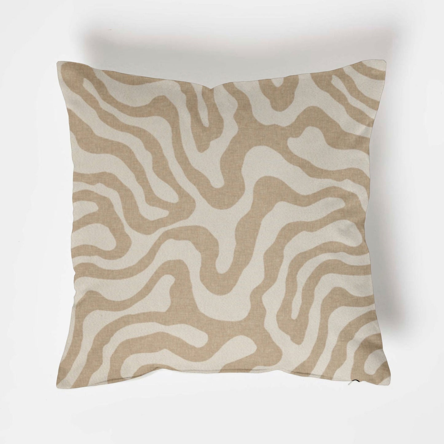 Ecru wiggle throw cushion, scatter cushions