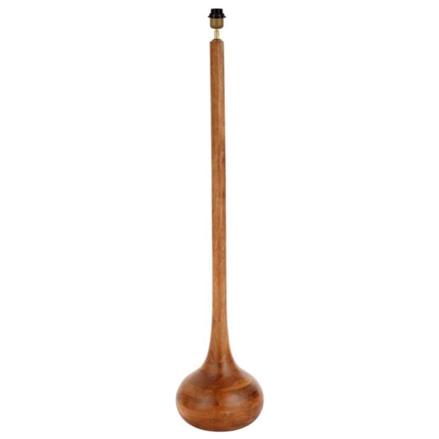 Wooden tall neck, floor lamp PREORDER