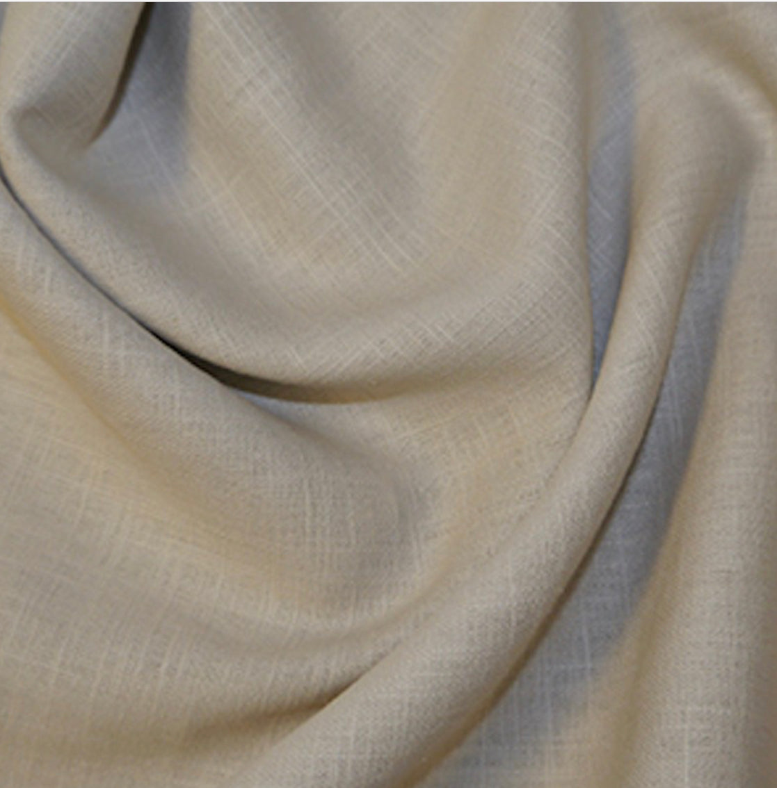 Natural linen drum lampshade/ ceiling shade with a white lining