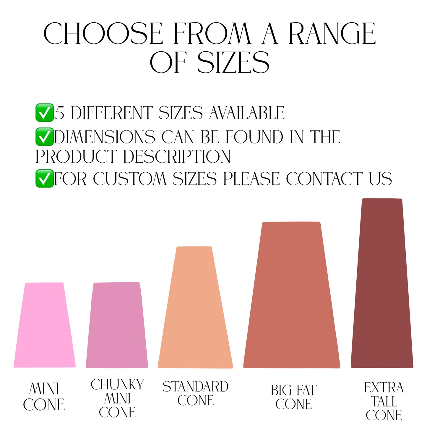 Light pink cotton cone lampshade, extra tall lampshade