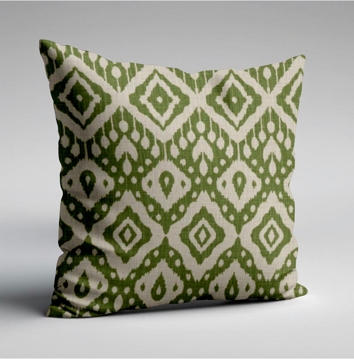 Marrakesh green cotton cushion, scatter cushions