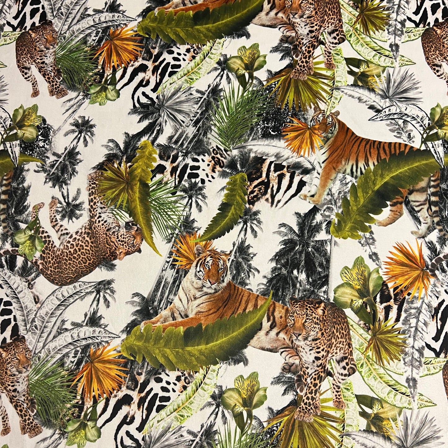 Tiger cheetah jungle velvet french drum lampshade/ ceiling light shade, empire lampshade