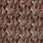 Pink leaves Velvet cone lampshade, extra tall lampshade
