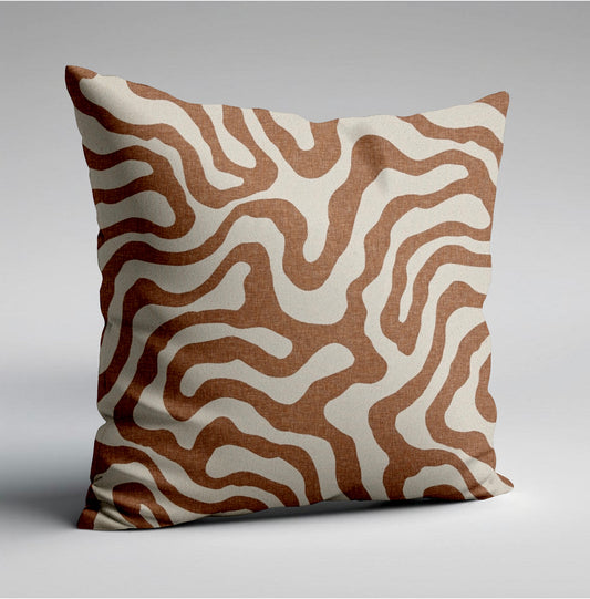 Sandstone wiggle throw cushion, scatter cushions