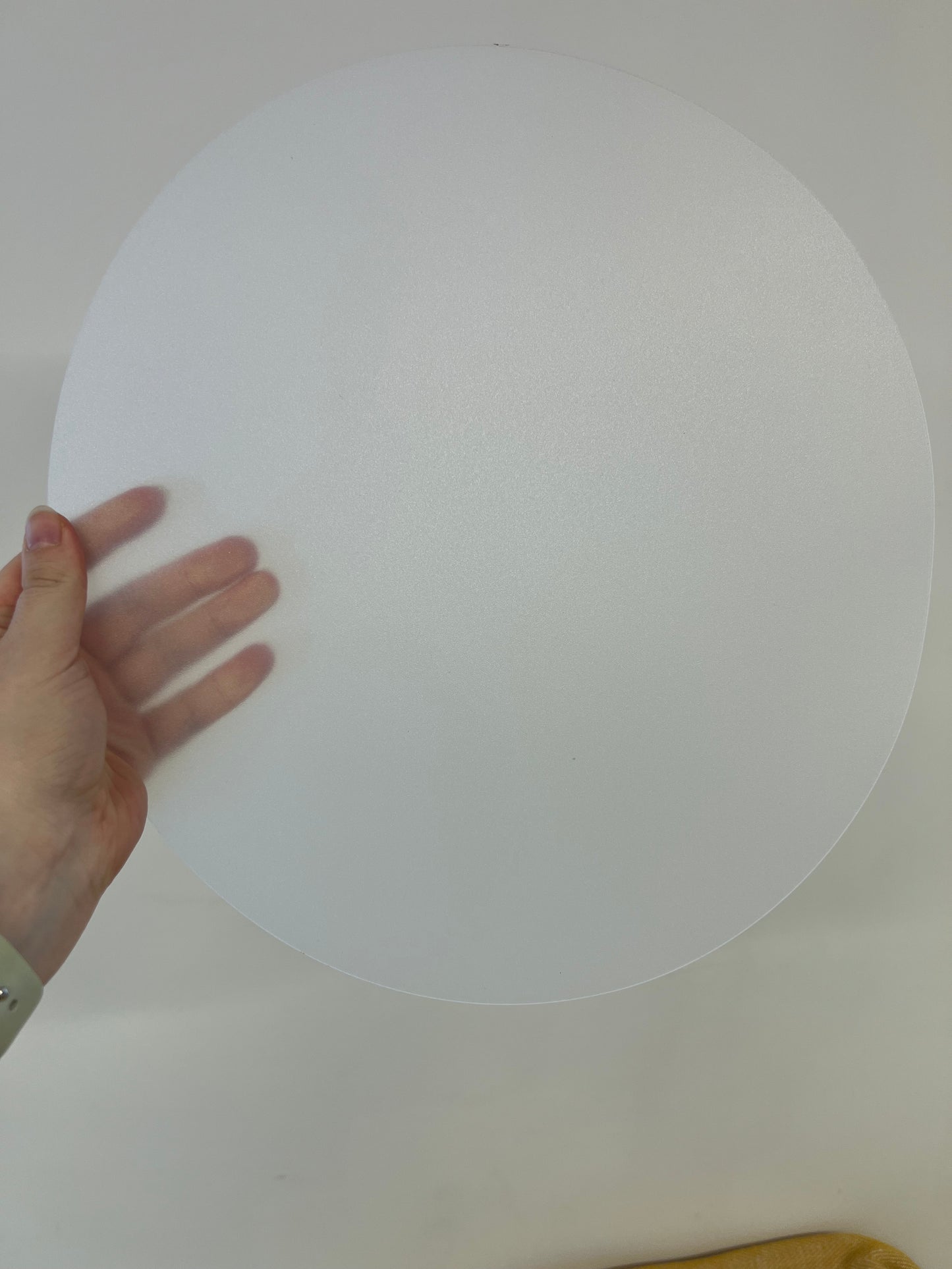 Lampshade Diffuser Disc | Light Diffuser for Ceiling Lampshade | Translucent Plastic Disc | 20cm–60cm