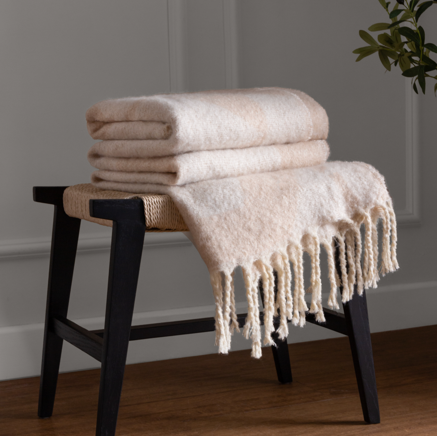 Meta Super soft throw blanket, Marshmallow 180cm x 130cm