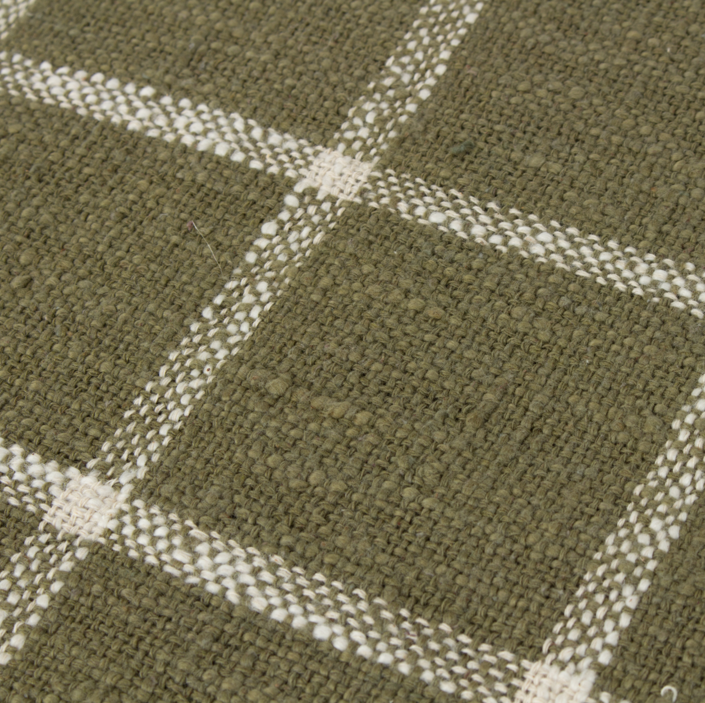 Beni 100% cotton blanket, Moss 180cm x 130cm