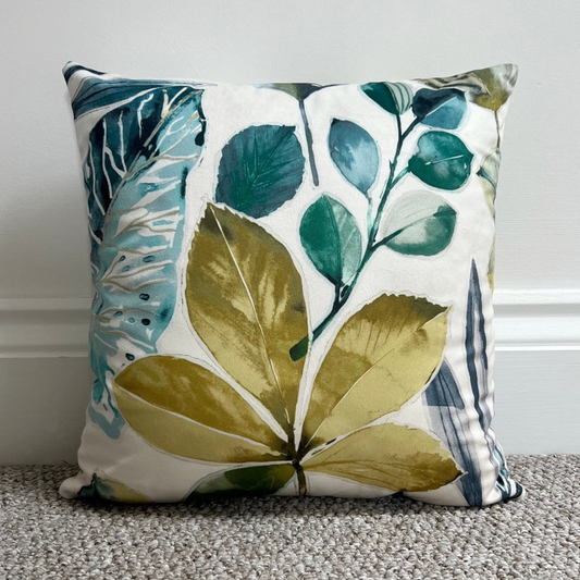 Rainforest velvet throw cushion, Scatter cushions