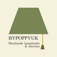 Floral Midnight Velvet cone lampshade, extra tall lampshade