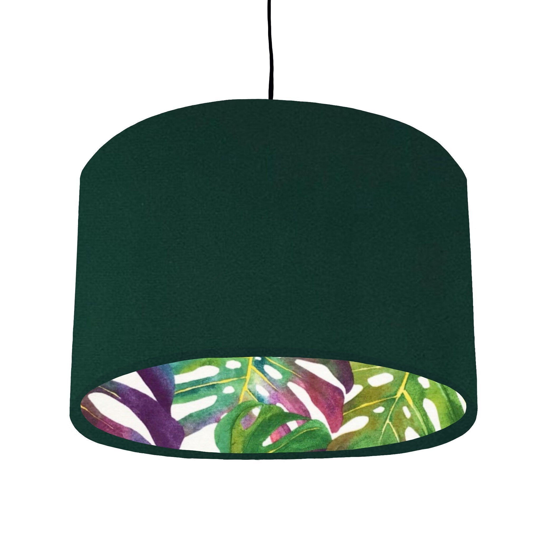 Green ceiling deals light shade